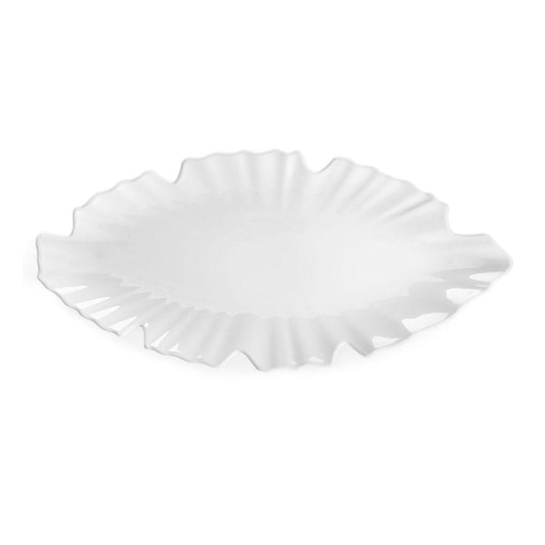 Q SQUARED Zen Melamine Leaf Platter Set of 4