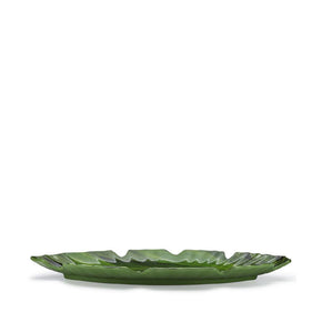 Q SQUARED Zen Melamine Leaf Platter Set of 4
