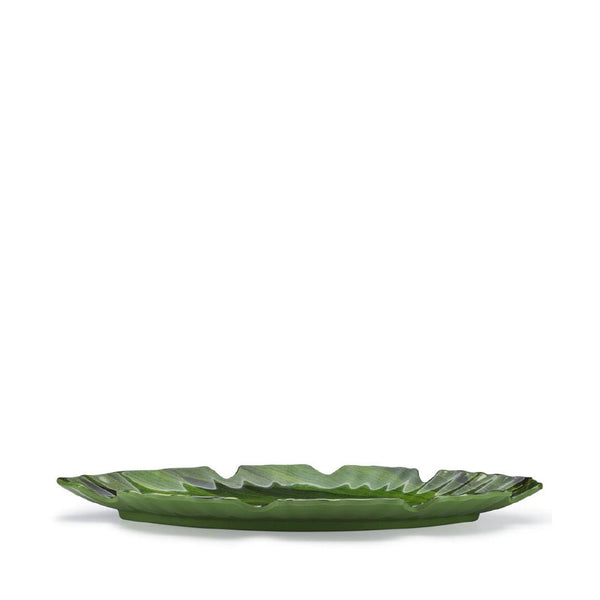 Q SQUARED Zen Melamine Leaf Platter Set of 4