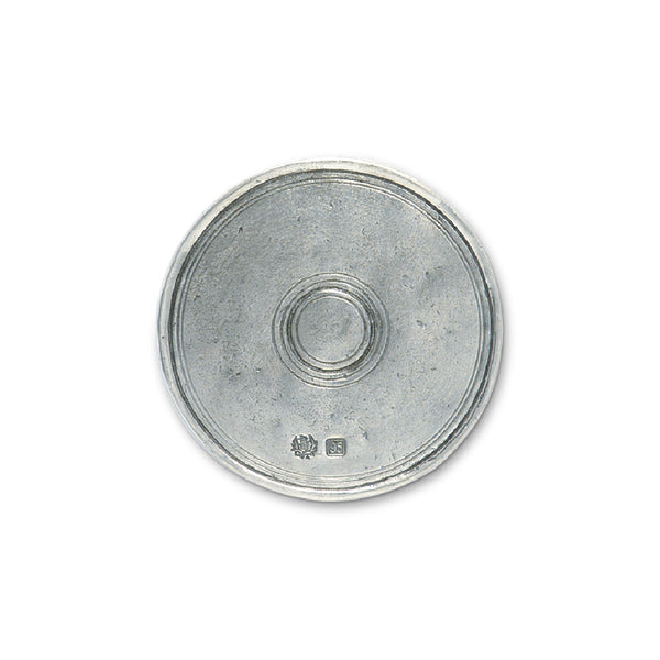 MATCH PEWTER Round Coaster in Pair