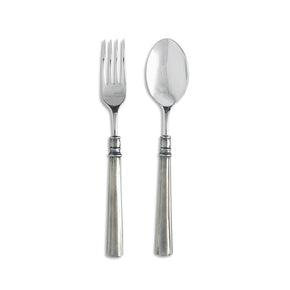 MATCH PEWTER Lucia Serving Fork & Spoon