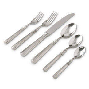 MATCH PEWTER Lucia 6 PC Place Setting