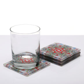 ALEXANDRA VON FURSTENBERG Kaleidoscope Coasters