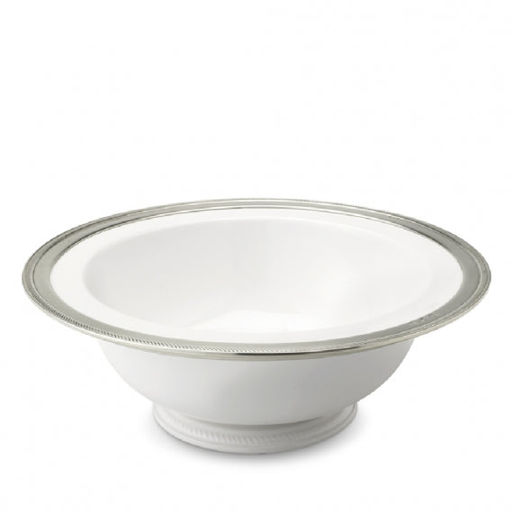 MATCH PEWTER Luisa Footed Serving Bowl