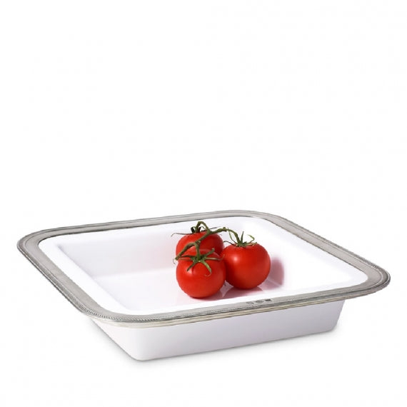 MATCH PEWTER Luisa Square Serving Dish