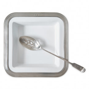 MATCH PEWTER Gianna Square Serving Dish
