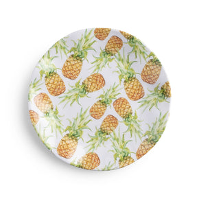 Q SQUARED Aloha Melamine Salad Plate Set of 8