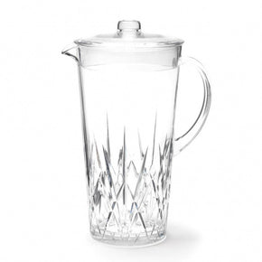 Q SQUARED Aurora Crystal Tritan Acrylic Pitcher Set of 4