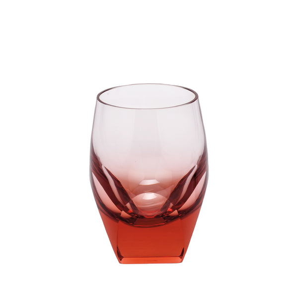 Yellow Optic Crystal Red Wine Glass (Set of 2) by Moser