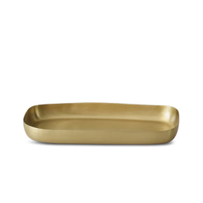 TINA FREY Brushed Brass Vanity Tray