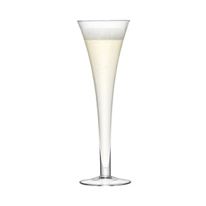 LSA INTERNATIONAL Bar Hollow Stem Flute Set of 12