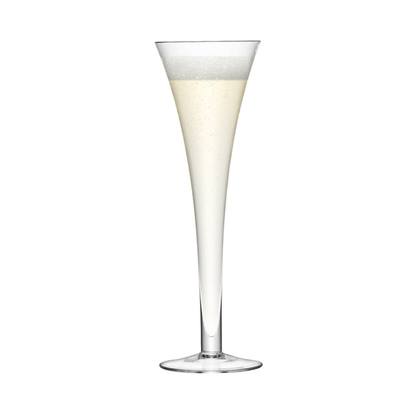 LSA INTERNATIONAL Bar Hollow Stem Flute Set of 12