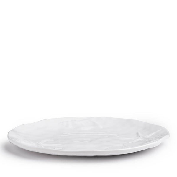 Q SQUARED Captiva Sea Life White Melamine Dinner Plate Set Of 4