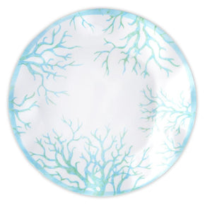 Q SQUARED Captiva Melamine Dinner Plate Set of 4