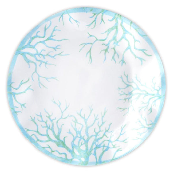 Q SQUARED Captiva Melamine Dinner Plate Set of 4