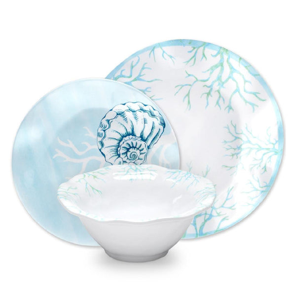 Q SQUARED Captiva Dinnerware Set