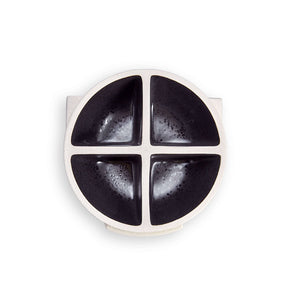 L'OBJET Cubisme Condiment Server - 4 Sections