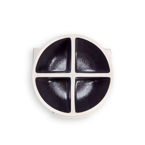 L'OBJET Cubisme Condiment Server - 4 Sections