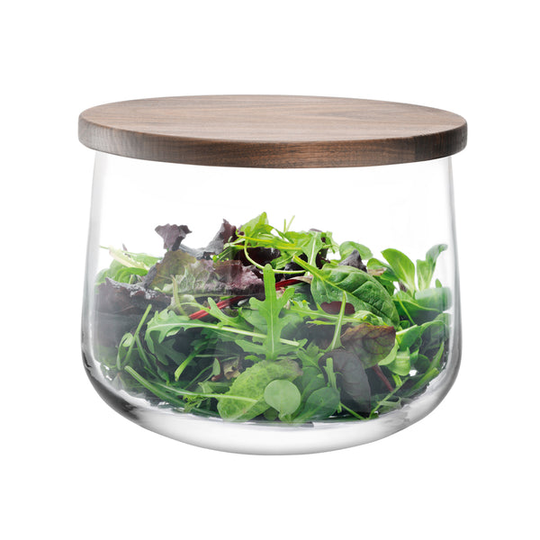 LSA INTERNATIONAL City Bowl & Walnut Lid