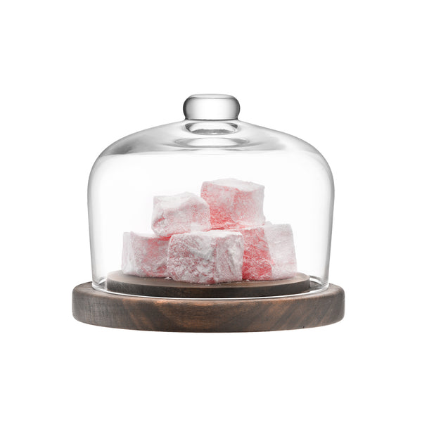 LSA INTERNATIONAL City Dome & Walnut Base