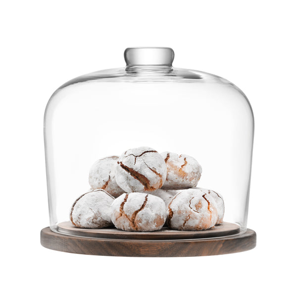 LSA INTERNATIONAL City Dome & Walnut Base