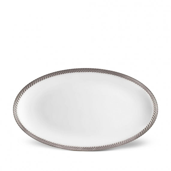 L'OBJET Corde Oval Platter
