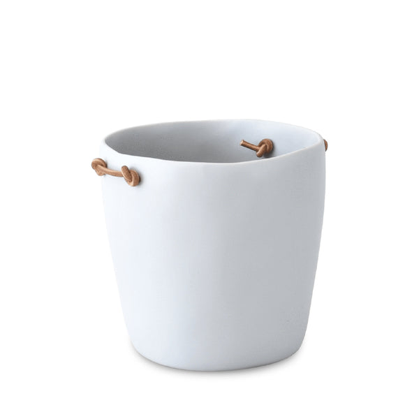 TINA FREY Champagne Bucket with Leather Handles