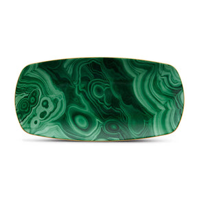 L'OBJET Malachite Rectangular Tray - Medium