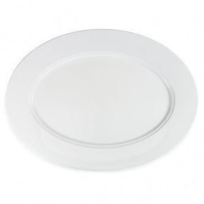 Q SQUARED Diamond Melamine Oval Turkey Platter Set of 4