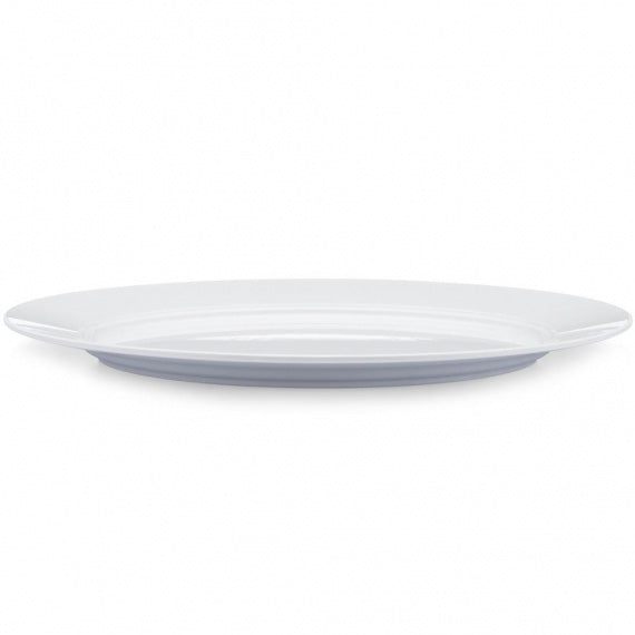 Q SQUARED Diamond Melamine Oval Turkey Platter Set of 4