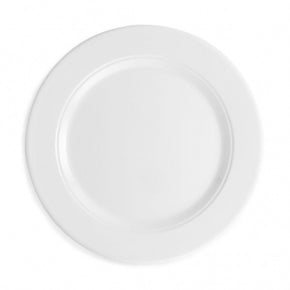 Q SQUARED Diamond Melamine Round Dinner Plate Set of 4