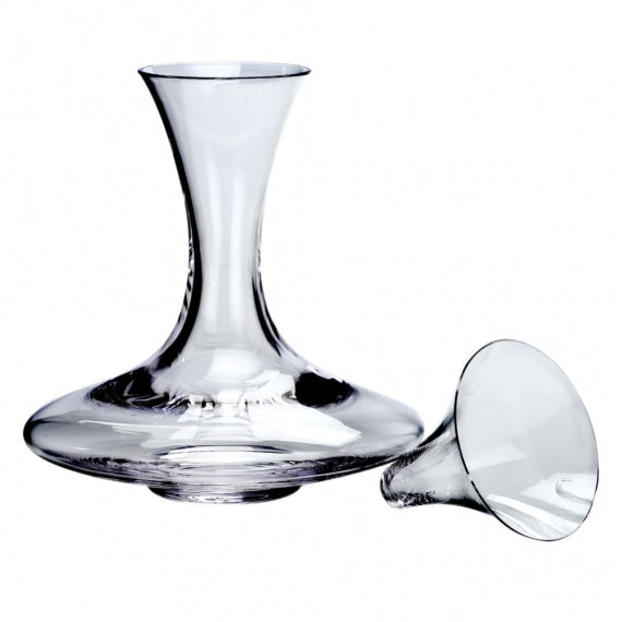MOSER Dionys Clear Decanter with Funnel 42 Oz.