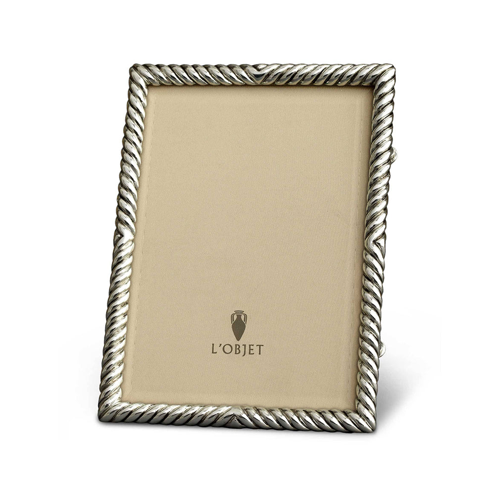 L'Objet Deco Twist Frame Platinum