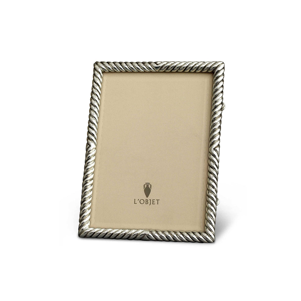 L'Objet Deco Twist Frame Platinum