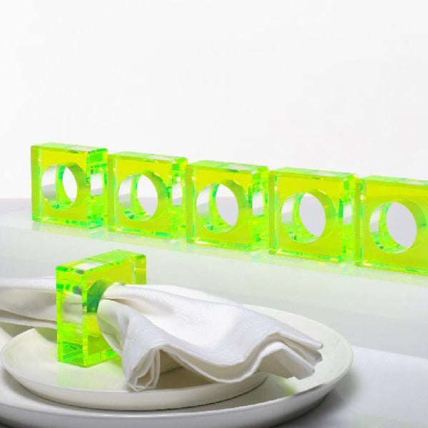 ALEXANDRA VON FURSTENBERG Dining Ring Set Of 6