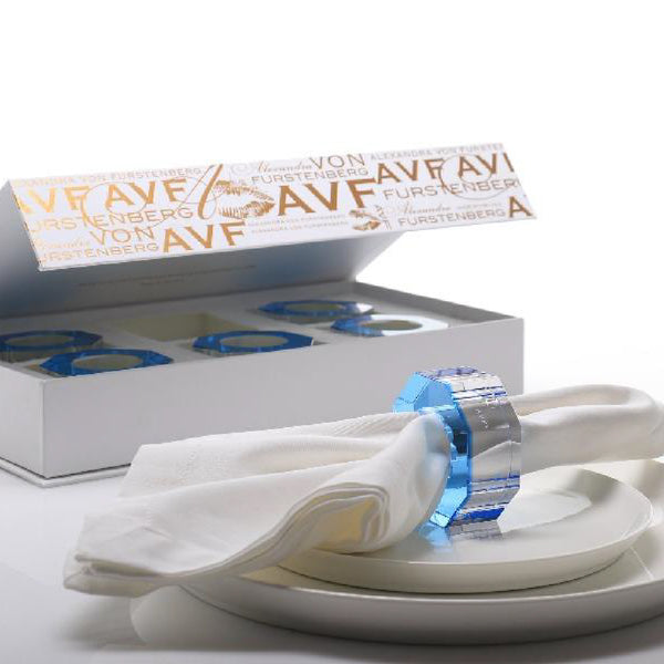 ALEXANDRA VON FURSTENBERG Bolt Dining Ring Set Of 6