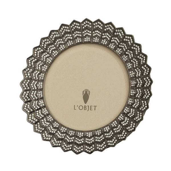 L'OBJET Deco Noir Frame - Round