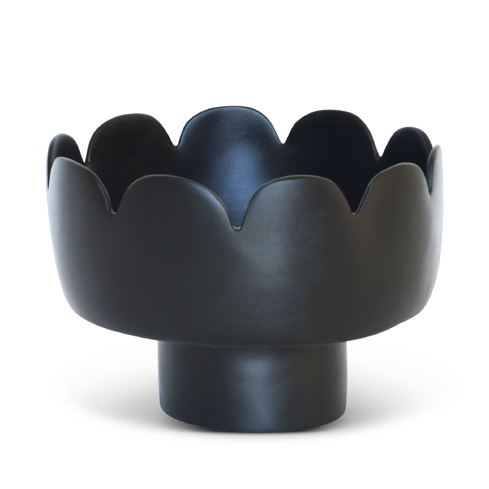 Fleur Footed Bowl