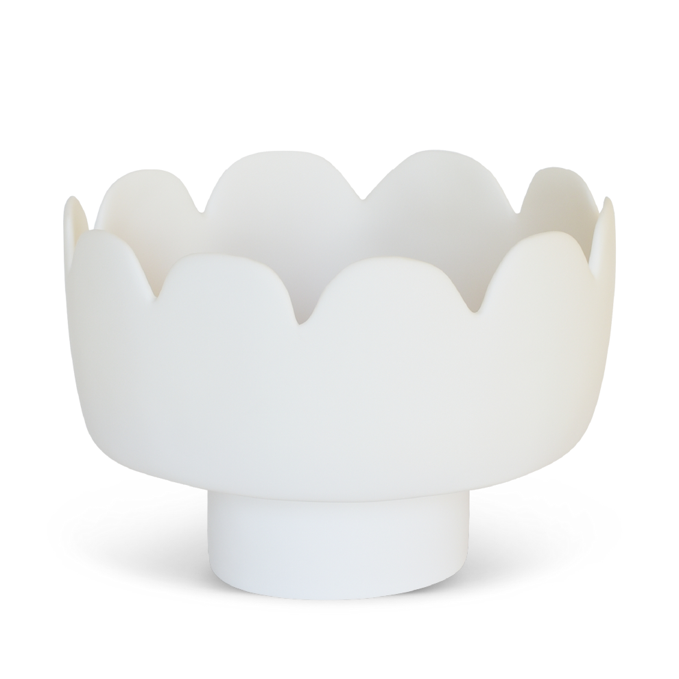 Fleur Footed Bowl