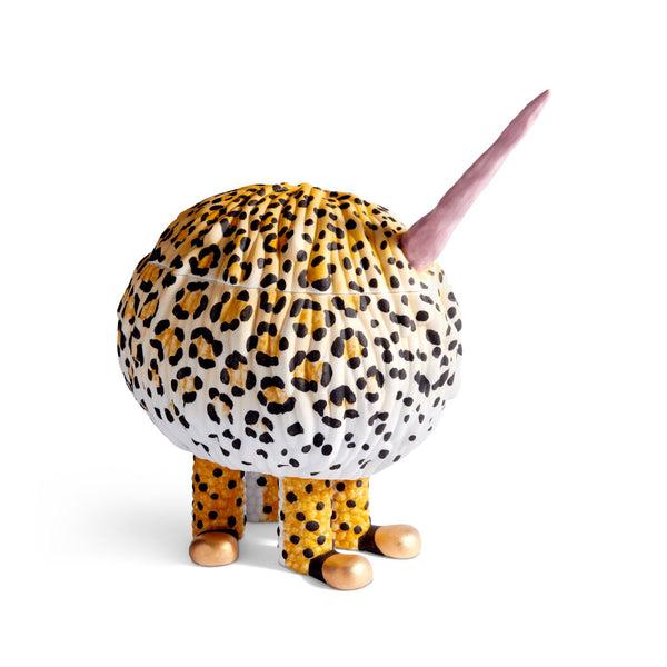 L'OBJET Haas Yellow Leopard Vessel - Limited Edition of 15
