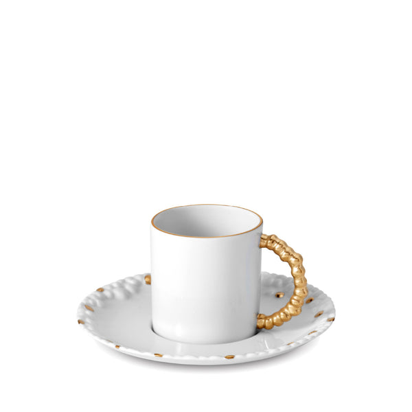 L'OBJET Haas Mojave Espresso Cup + Saucer