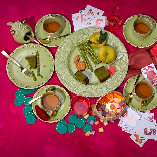 L'OBJET Haas Mojave Tea Cup and Saucer Set of 2