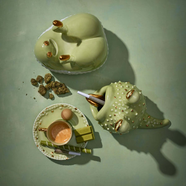 L'OBJET Haas Mojave Espresso Cup and Saucer Set of 6