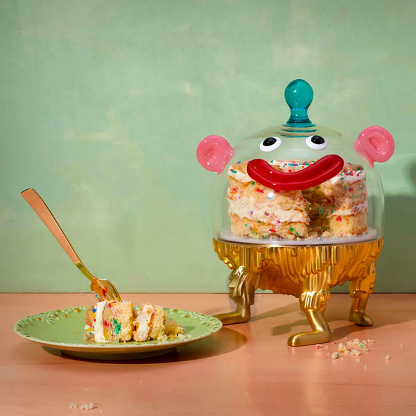 L'OBJET Haas Fox Cake Stand Small