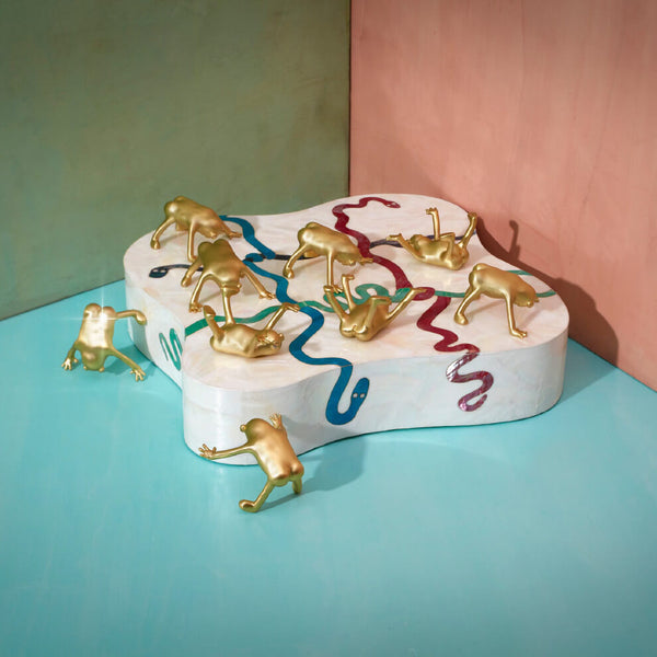 L'OBJET Haas Tic-Tac-Toe