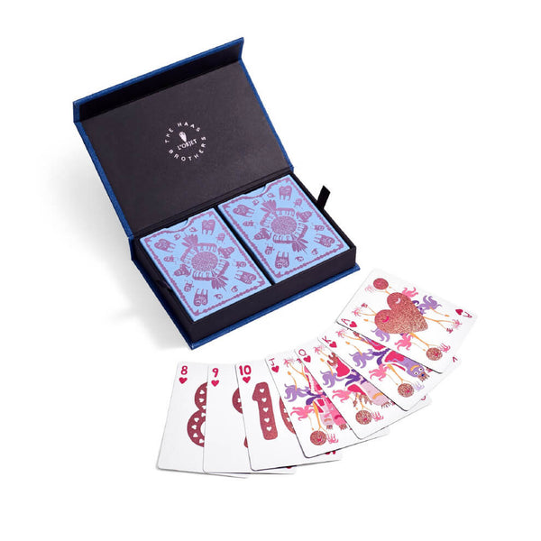 L'OBJET Haas Playing Cards Set of 2