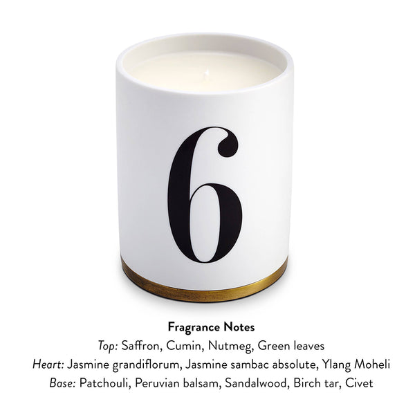 L'OBJET Jasmin d'Inde No.6 Candle
