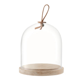 Lotta Cake / Cheese Dome & Ash Base Set of 2 - LSA