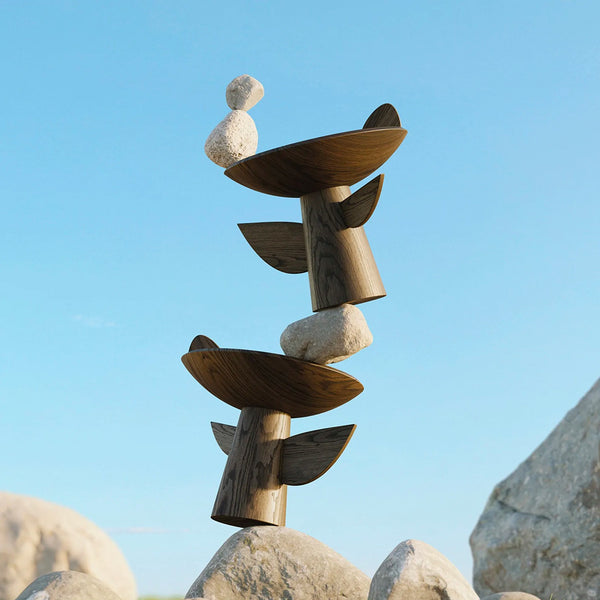 L'OBJET Kelly Behun Leaf Bowl on Stand