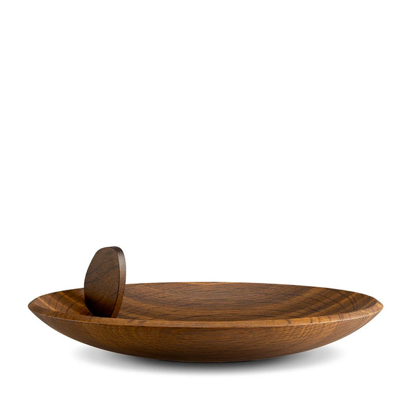 L'OBJET Kelly Behun Leaf Oval Bowl